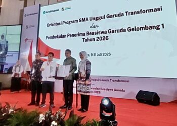 Penandatanganan kontrak pelaksanaan Program Hasil Terbaik Cepat [PHTC] Sekolah Garuda yang telah ditandatangani di Kantor Kemdikitaintek Jakarta