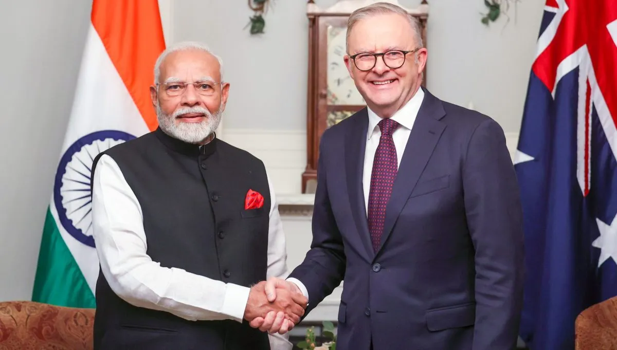Perdana Menteri [PM] India Narendra Modi dan PM Australia Anthony Albanese