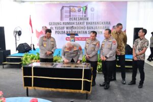 Peresmian Gedung Baru RS Bhayangkara dr. Yusuf Wibandoko