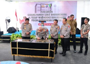 Peresmian Gedung Baru RS Bhayangkara dr. Yusuf Wibandoko