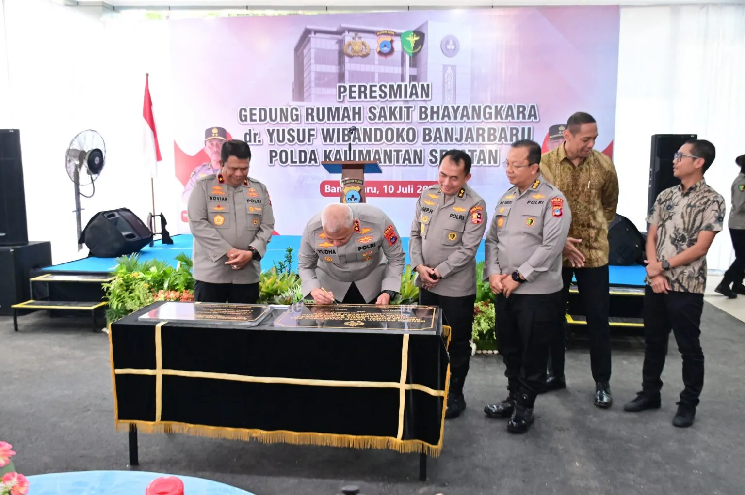 Peresmian Gedung Baru RS Bhayangkara dr. Yusuf Wibandoko