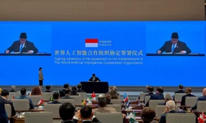 Penandatanganan pendirian WAICO di China