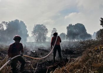 Personel Manggala Agni Kementerian Kehutanan