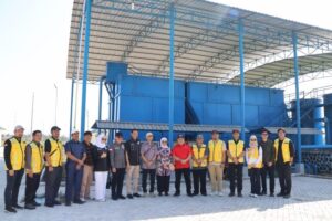 Peninjauan Instalasi Pengolahan Air [IPA] Mekarsari di Kabupaten Barito Kuala
