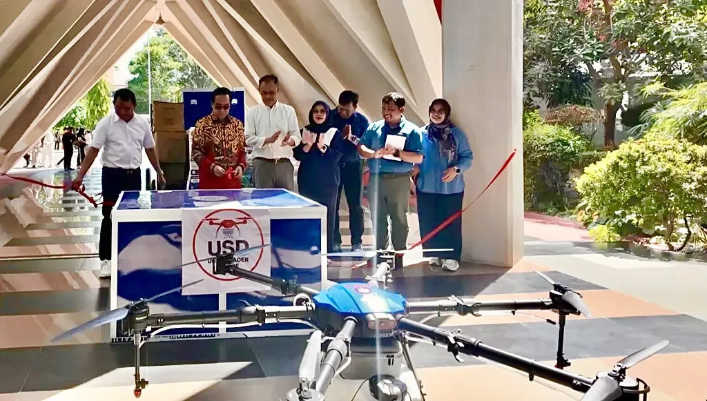 Drone pertanian buatan Unhas dan PT EnerSky Innovation