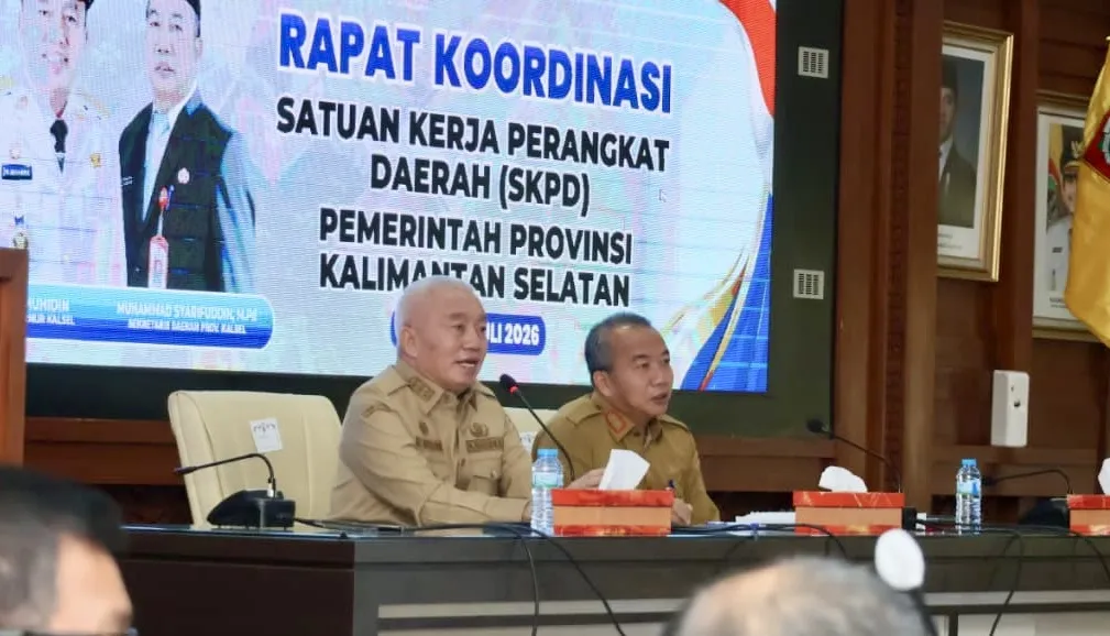 Rapat koordinasi Hari Jadi Provinsi Kalimantan Selatan ke-76