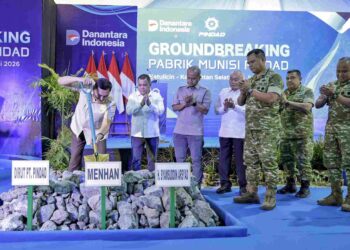 Kemhan Mulai Bangun Pabrik Amunisi di Batulicin