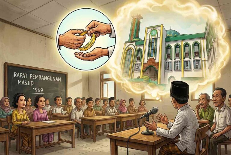 Setelah 57 Tahun, Putra H. Husin Rasyid Ungkap Kisah Heroik Dibalik Penggalangan Dana Berdirinya Masjid Al-Jihad Banjarmasin