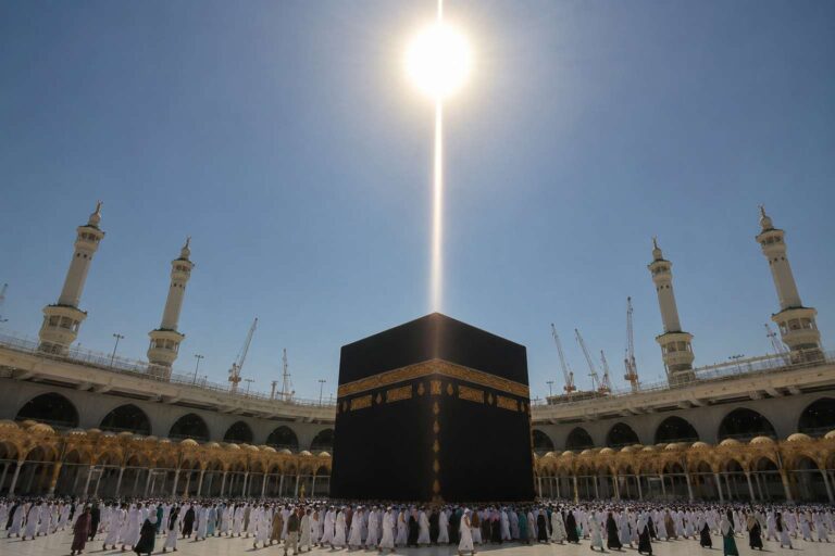 Catat! Matahari Kembali Melintas Tepat di Atas Ka’bah 15-16 Juli 2026, Begini Cara Cek Arah Kiblat!