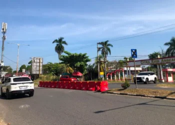 Dua U-Turn Jalan Angkasa Banjarbaru Ditutup Sementara