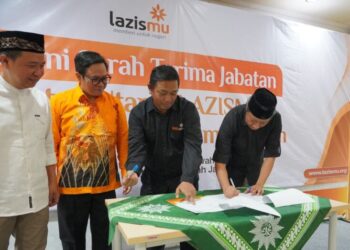 Barry Adhitya Resmi Jabat Direktur Utama Lazismu Pusat