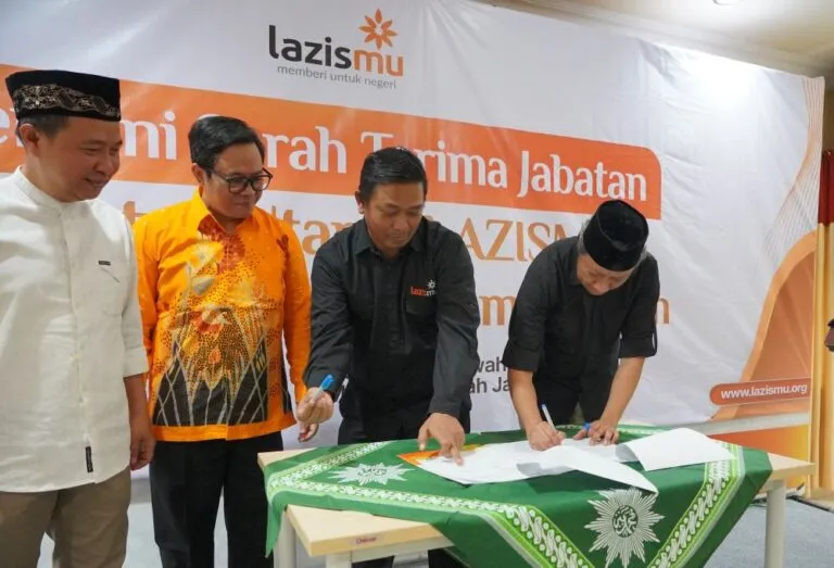 Barry Adhitya Resmi Jabat Direktur Utama Lazismu Pusat