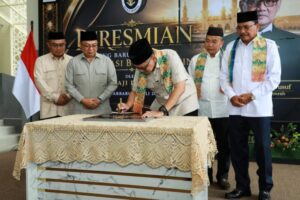Menhaj Resmikan Gedung Baru Asrama Haji Embarkasi Banjarmasin