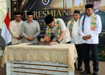 Menhaj Resmikan Gedung Baru Asrama Haji Embarkasi Banjarmasin