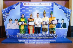 Penerima penghargaan ajang Seleksi Tenaga Kesehatan Teladan Tingkat Provinsi Kalimantan Selatan 2026