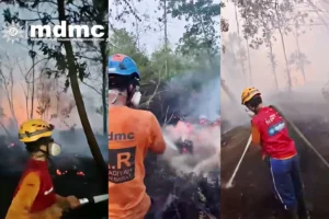 MDMC Kalimantan Barat padamkan kebakaran hutan dan lahan