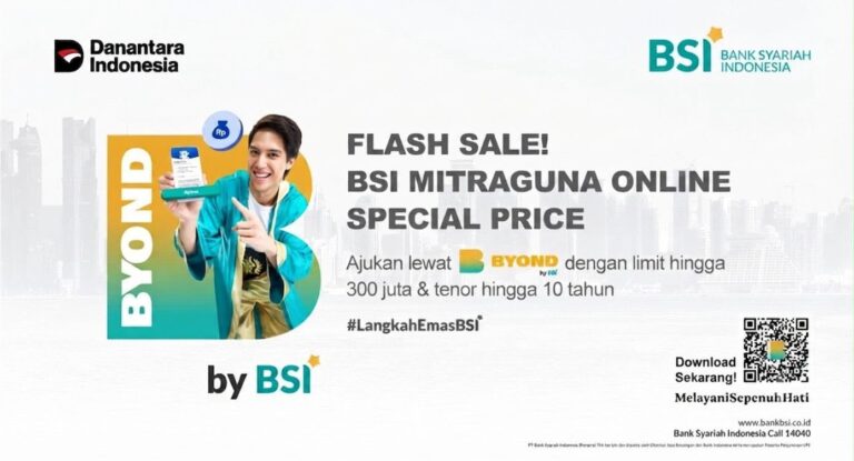 Hanya Hari Ini! Flash Sale BSI MITRAGUNA Online