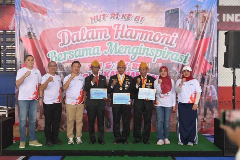 Momen Haru HUT RI BSI RO IX, Veteran Dapat Tali Asih