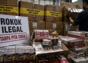 Bea Cukai Gagalkan Peredaran Jutaan Batang Rokok Ilegal di Banjarbaru