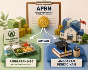 Anggaran Program MBG dan Pendidikan Dipisah