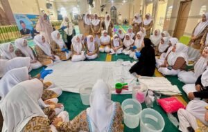 Pelatihan Pemandian Jenazah di Masjid Al Jihad Banjarmasin