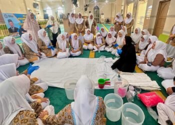 Pelatihan Pemandian Jenazah di Masjid Al Jihad Banjarmasin
