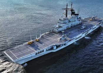 Kapal Induk Pertama Indonesia Giuseppe Garibaldi, Mulai Berlayar