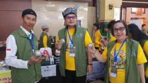 Akademisi ULM Perkenalkan Bata Ringan Berbahan Limbah