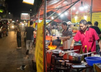 Ilustrasi Street Food Jakarta