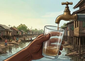 Kadar Garam Sungai Bilu Kembali Melonjak