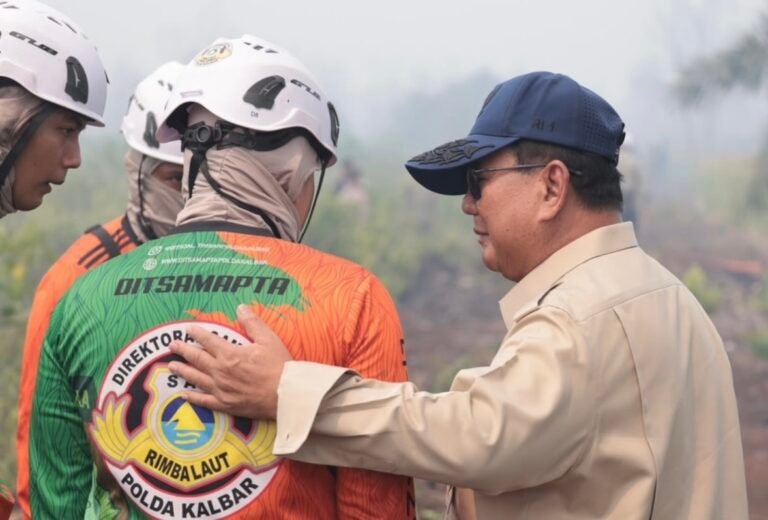 Presiden Prabowo Tinjau Karhutla di Kalimantan, Ini Tindak Lanjut Penanganannya!