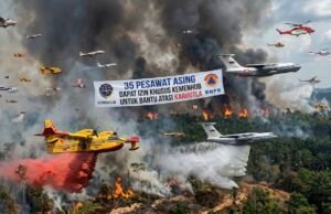 35 Pesawat Asing Dapat Izin Khusus Kemenhub untuk Bantu Atasi Karhutla