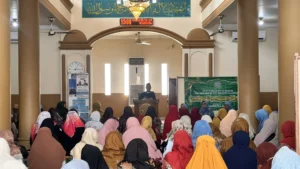Kegiatan Gerakan Perempuan Mengaji di Masjid Syazali, Kamis (27/8)