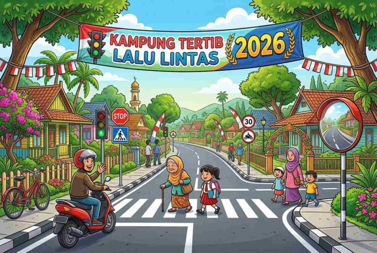 Sambut HUT RI ke-81, Pemko Banjarmasin Gelar Lomba Kampung Tertib Lalu Lintas 2026