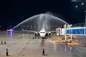 Batik Air Malaysia di Bandara Internasional Syamsudin Noor