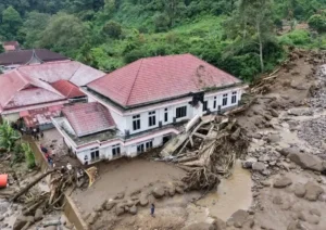 Efek banjir bandang di Solok