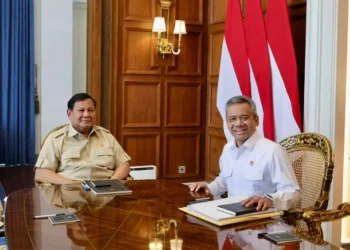 Presiden Prabowo dan Menteri Keuangan Suahasil Nazara
