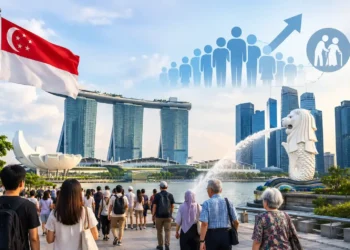 meningkatnya populasi Singapura