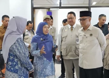 Menhaj RI Mochammad Irfan Yusuf tinjau pelaksanaan CAT gelombang 2 PPIH di Jakarta
