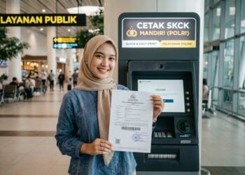 Mesin cetak SKCK
