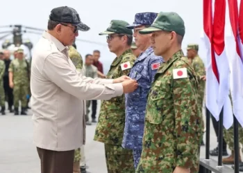 Penganugerahan Satyalancana Dharma Samudera kepada militer Jepang