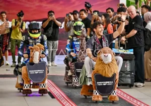 Pembalap Red Bull KTM Tech3 Enea Bastianini