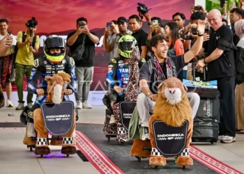 Pembalap Red Bull KTM Tech3 Enea Bastianini
