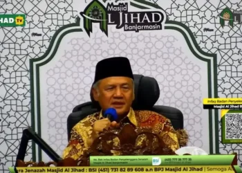 Ketua PP Muhammadiyah Prof. Dadang Kahmad Isi Kajian Khusus di Masjid Al Jihad Banjarmasin