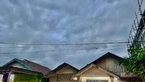 Hujan di Banjarmasin