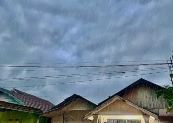 Hujan di Banjarmasin