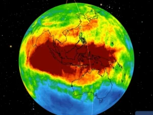 Citra Satelit NASA Lihatkan Sebaran Karbon Monoksida Tinggi di Indonesia