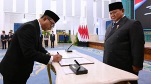 Pelantikan Nuzran Joher sebagai Ketua Ombudsman RI
