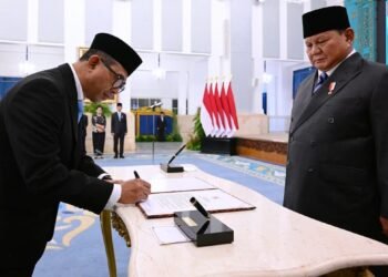 Pelantikan Nuzran Joher sebagai Ketua Ombudsman RI