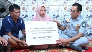Jasa Raharja salurkan santunan kepada korban KM Virgo Transport 8
